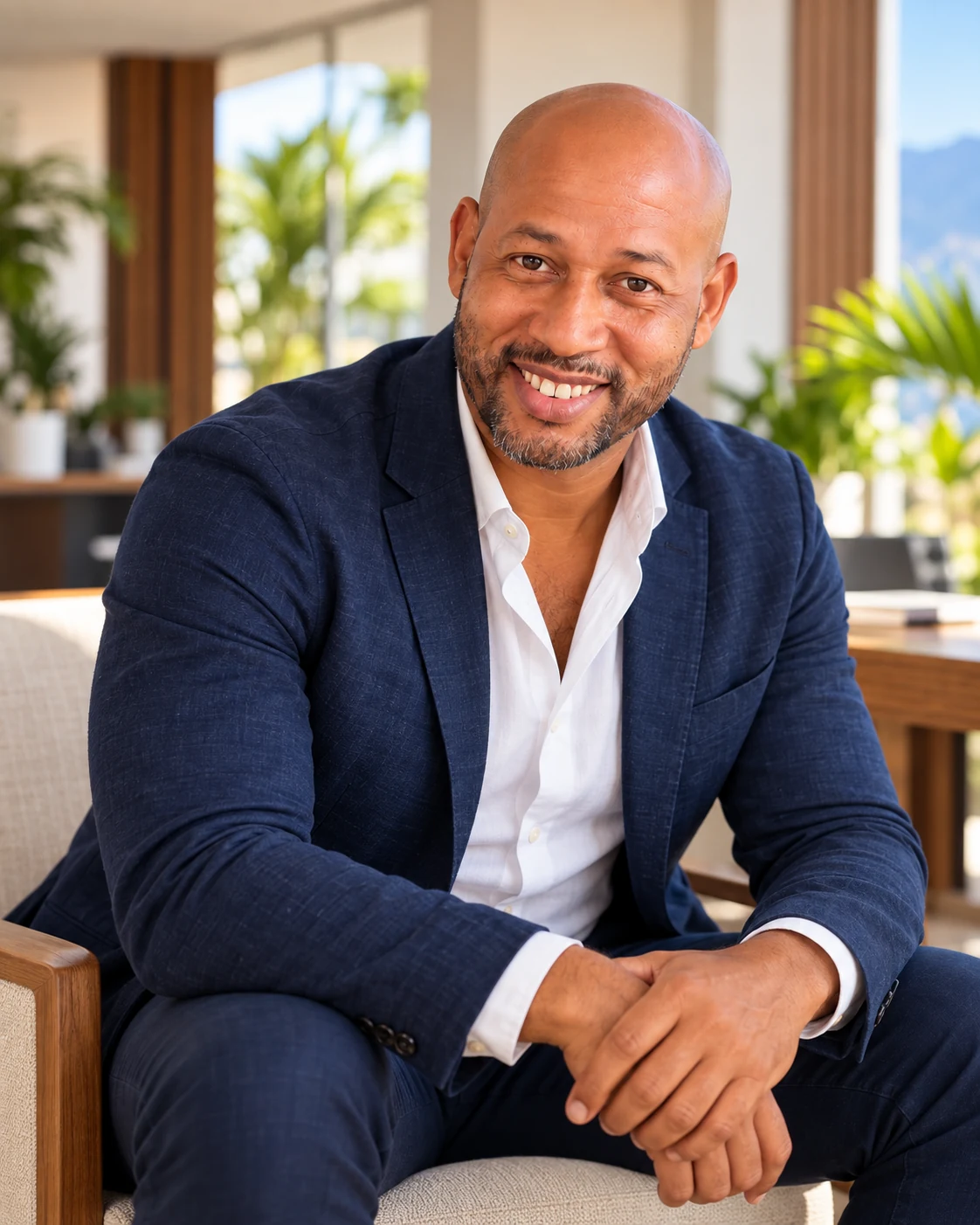 Portrait de Jean-Marc Imbola, fondateur d’AXIA VISION